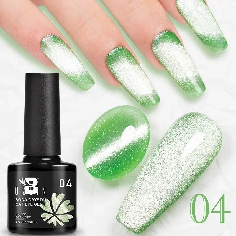 Crimson Velvet Cat Eye Magnetic Gel Nail Polish - 7.5ml