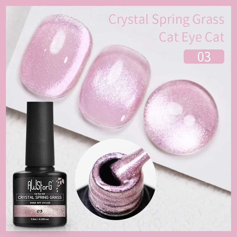 Crimson Velvet Cat Eye Magnetic Gel Nail Polish - 7.5ml