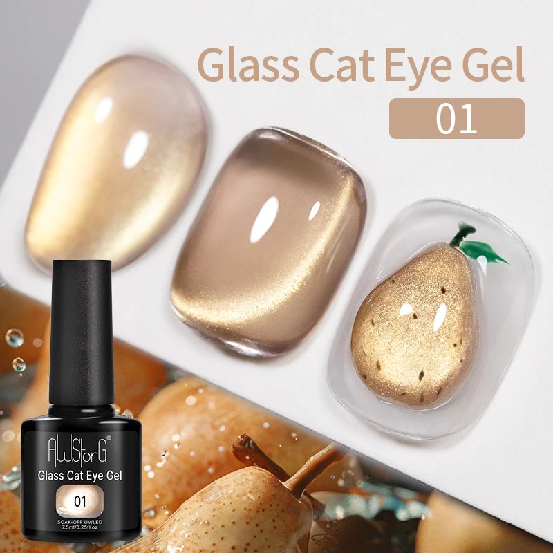 Crimson Velvet Cat Eye Magnetic Gel Nail Polish - 7.5ml