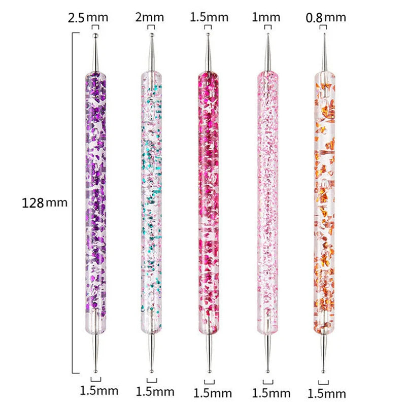 Professional Nail Art Brush Set – Precision Painting & Detailing Tools for Gel Polish