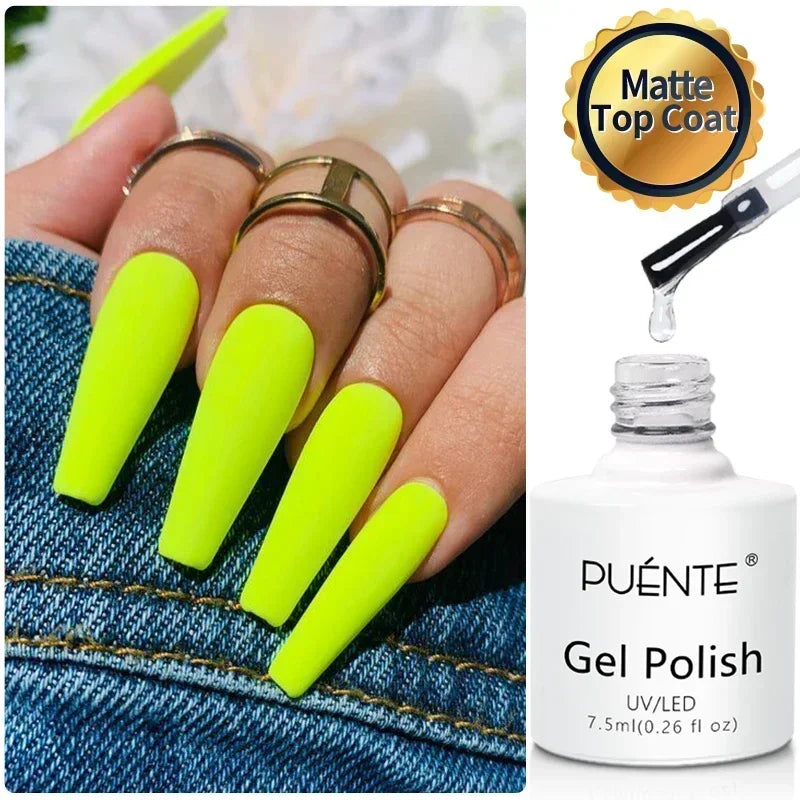 PUENTE 7.5ML Vibrant Blue Cat Eye Gel Nail Polish High Glossy Long-Lasting Soak Off UV Semi-Permanent Nail Art Varnish Manicure