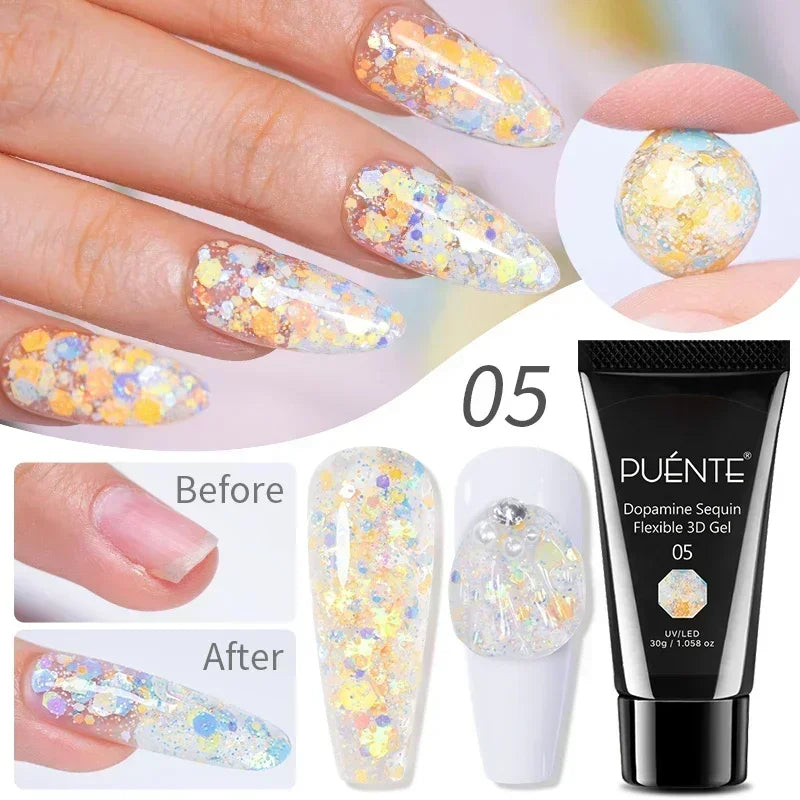 7.5ML Ocean Blue Cat Eye Gel Nail Polish High Glossy Cat Magnetic Nail Gel Soak Off UV Semi-Permanent Nail Art Varnish Manicure