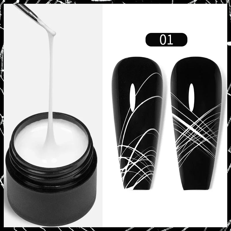Ultra-Bright Black Cat Eye Magnetic Gel Nail Polish - 7.5ml