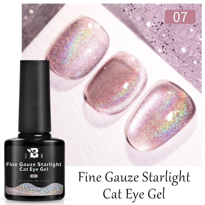 Crimson Velvet Cat Eye Magnetic Gel Nail Polish - 7.5ml