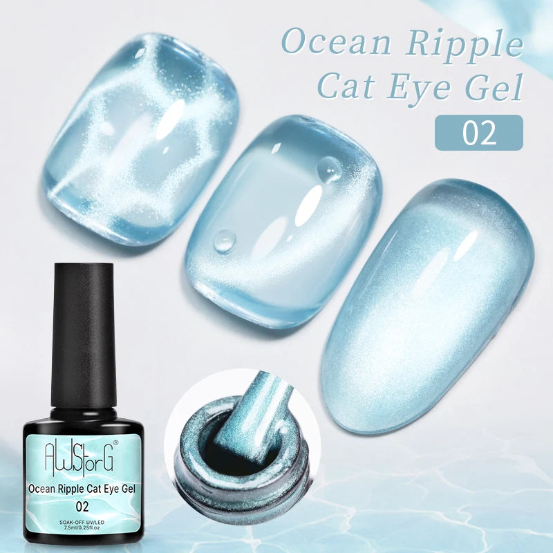 Crimson Velvet Cat Eye Magnetic Gel Nail Polish - 7.5ml