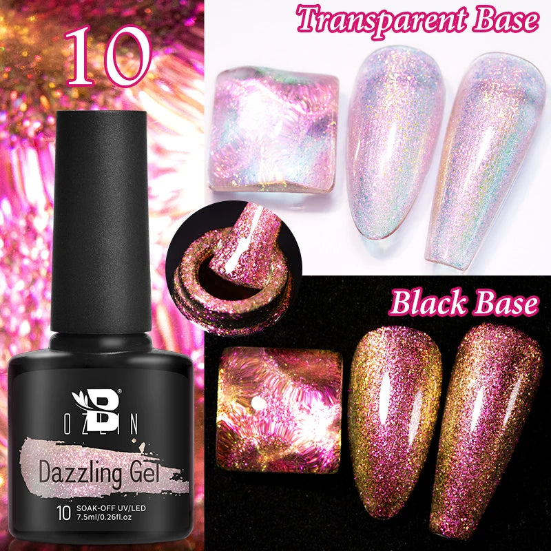 Crimson Velvet Cat Eye Magnetic Gel Nail Polish - 7.5ml