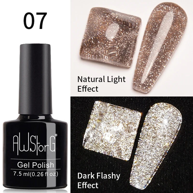 Crimson Velvet Cat Eye Magnetic Gel Nail Polish - 7.5ml