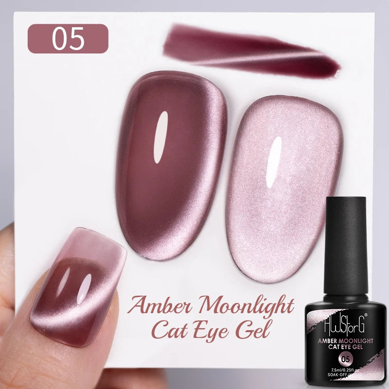 Crimson Velvet Cat Eye Magnetic Gel Nail Polish - 7.5ml