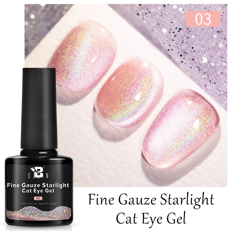 Crimson Velvet Cat Eye Magnetic Gel Nail Polish - 7.5ml