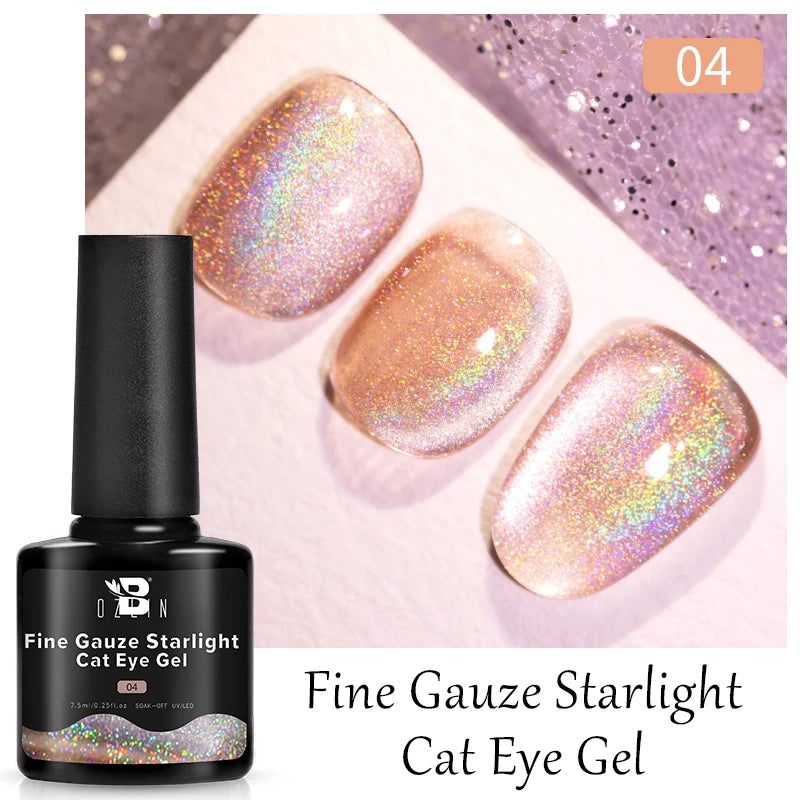 Crimson Velvet Cat Eye Magnetic Gel Nail Polish - 7.5ml