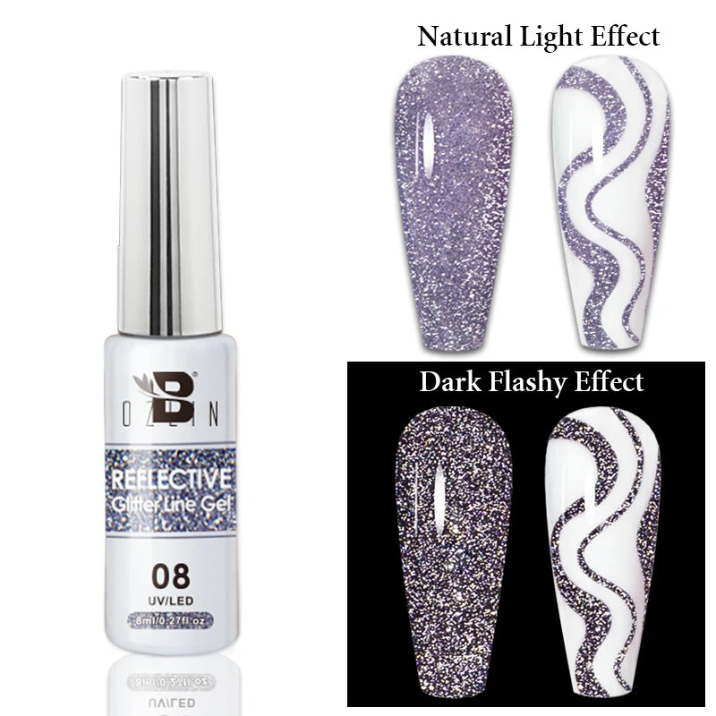 Crimson Velvet Cat Eye Magnetic Gel Nail Polish - 7.5ml