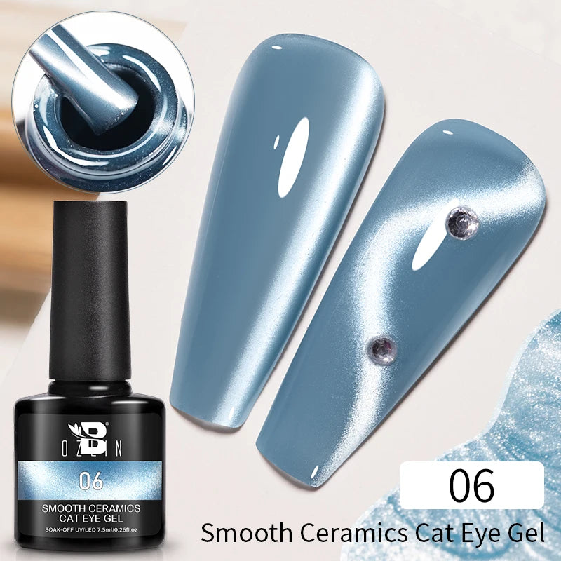 Crimson Velvet Cat Eye Magnetic Gel Nail Polish - 7.5ml