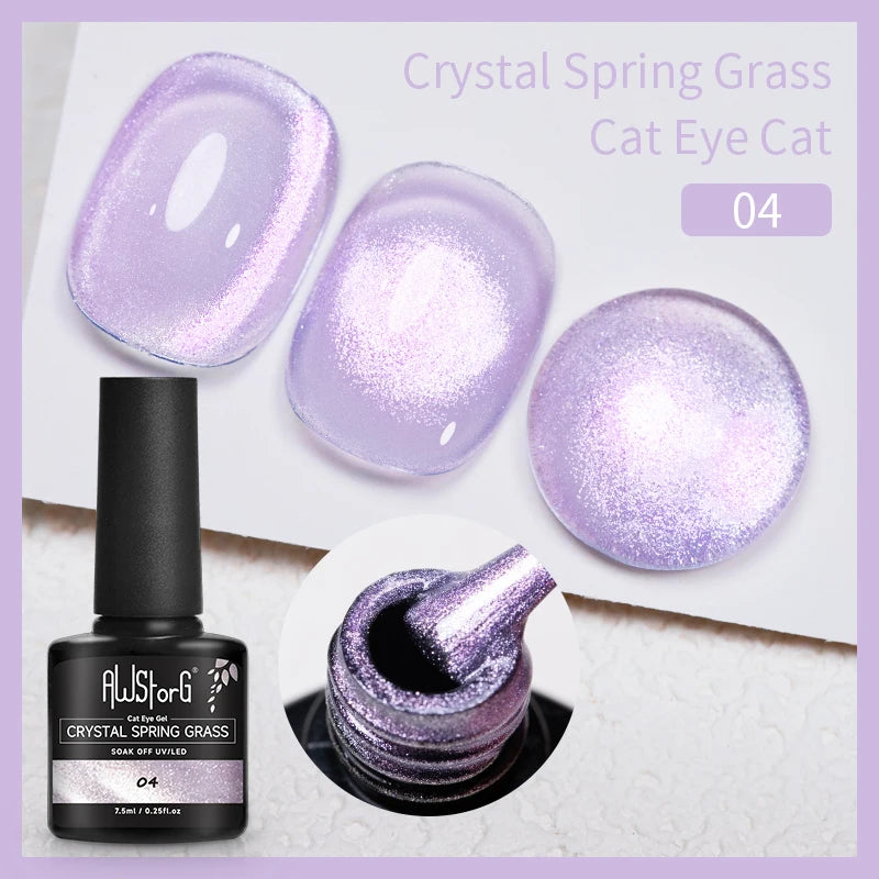 Crimson Velvet Cat Eye Magnetic Gel Nail Polish - 7.5ml