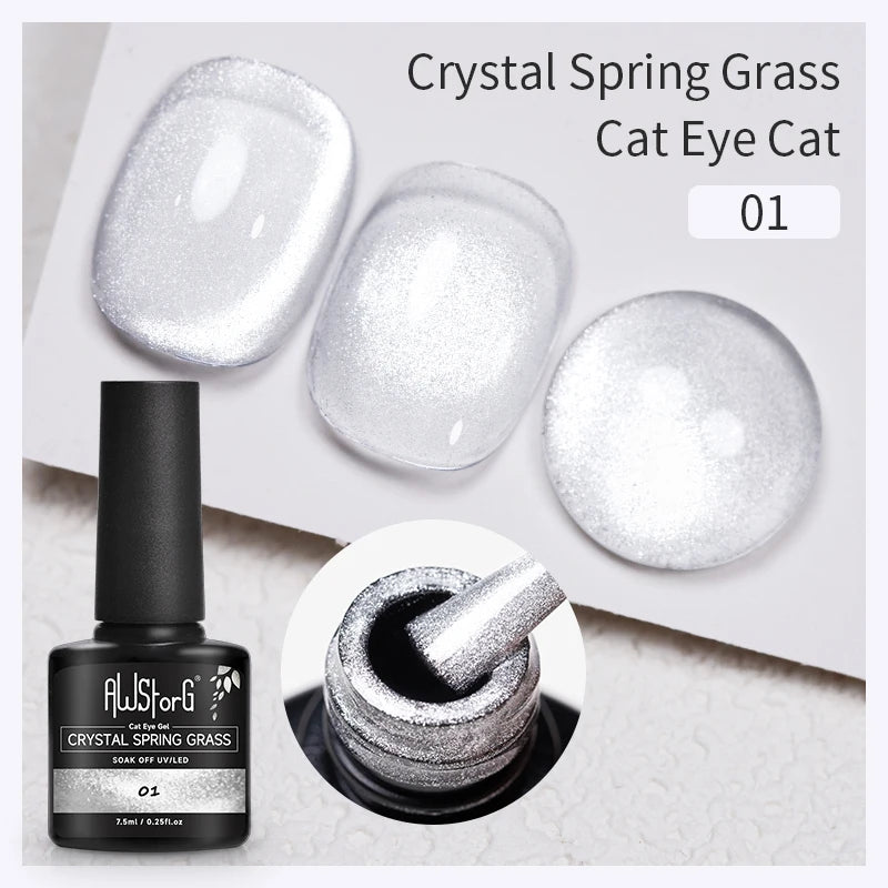 Crimson Velvet Cat Eye Magnetic Gel Nail Polish - 7.5ml