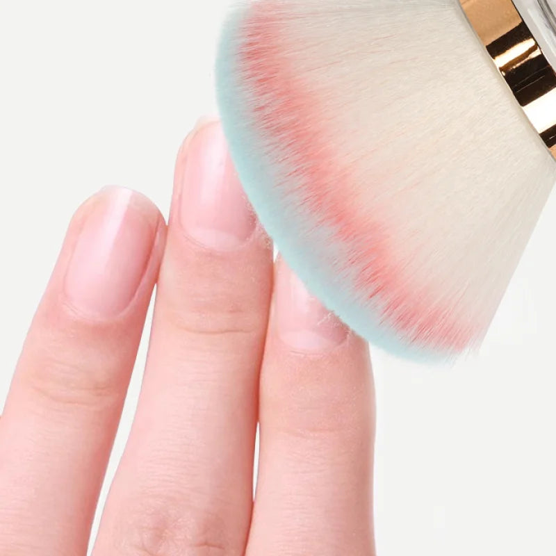 Rose-Shaped Nail Dust Brush – Soft Powder & Makeup Brush for Nail Art
