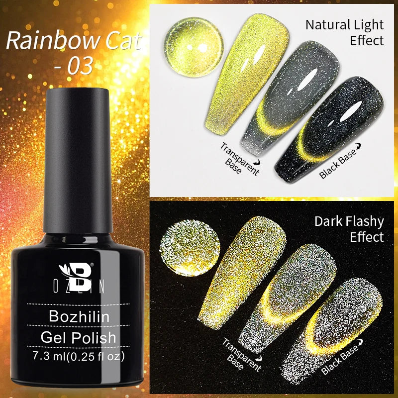 Crimson Velvet Cat Eye Magnetic Gel Nail Polish - 7.5ml