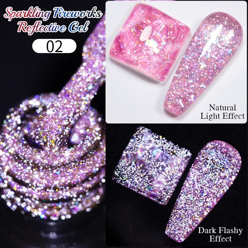 Ultra-Bright Black Cat Eye Magnetic Gel Nail Polish - 7.5ml