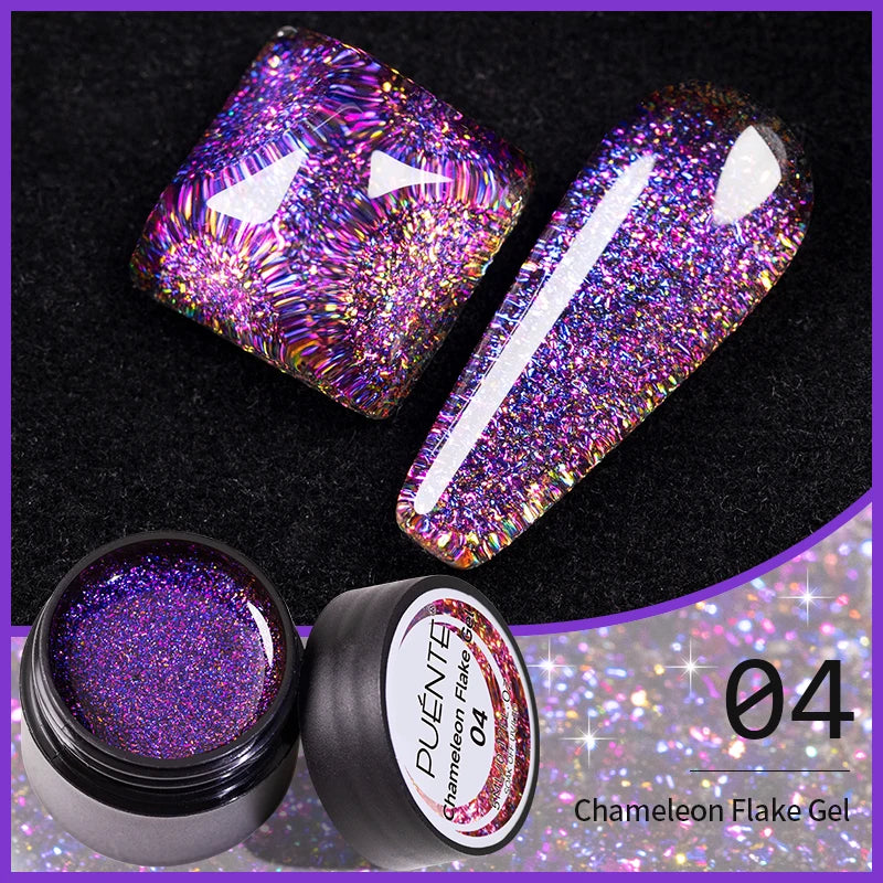 Ultra-Bright Black Cat Eye Magnetic Gel Nail Polish - 7.5ml