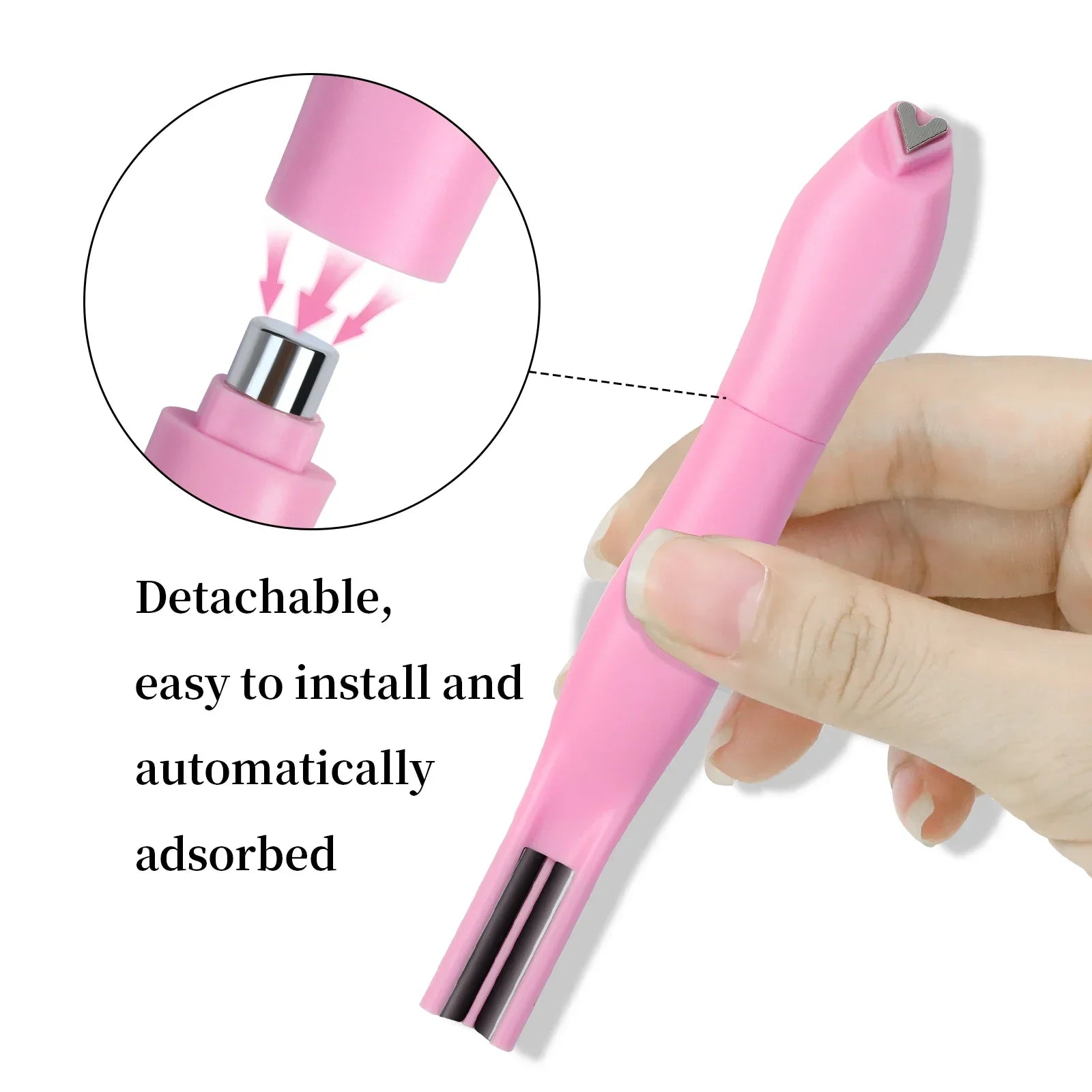 3-in-1 Cat-Eye Magnet Tool – Love, Snake & French Pattern for Gel Polish