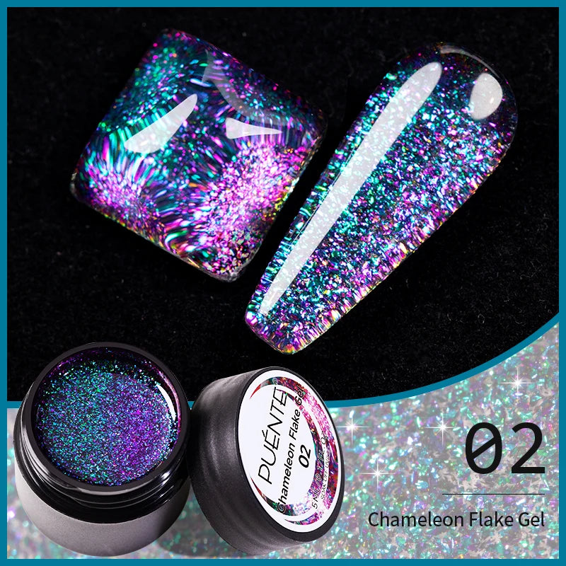 Ultra-Bright Black Cat Eye Magnetic Gel Nail Polish - 7.5ml