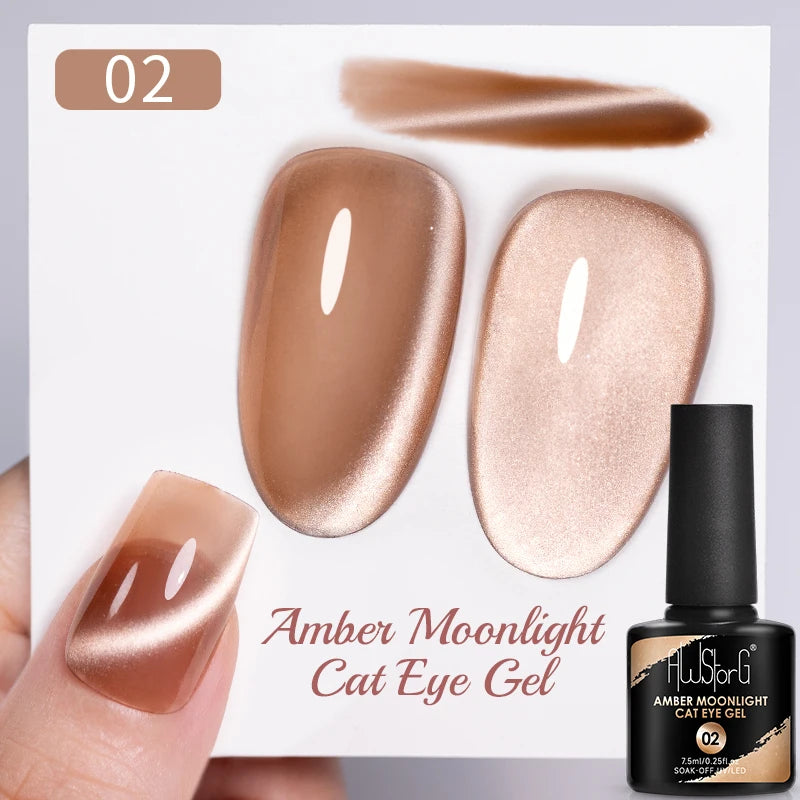 Crimson Velvet Cat Eye Magnetic Gel Nail Polish - 7.5ml