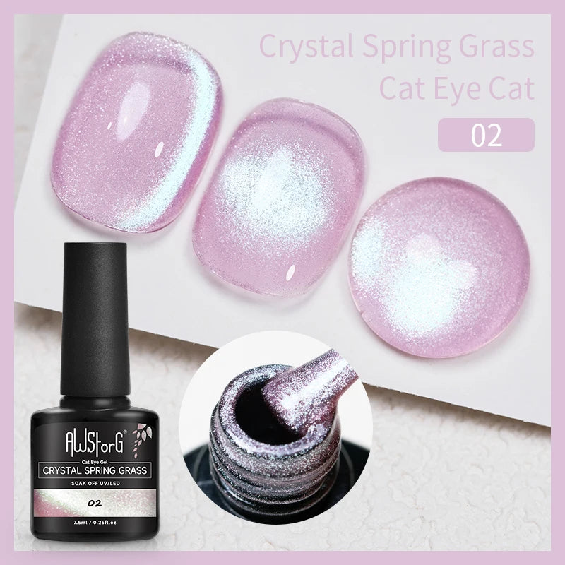 Crimson Velvet Cat Eye Magnetic Gel Nail Polish - 7.5ml