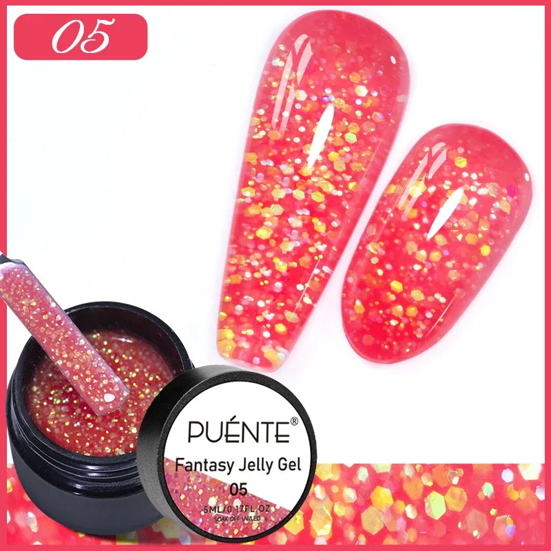 PUENTE 7.5ML Vibrant Blue Cat Eye Gel Nail Polish High Glossy Long-Lasting Soak Off UV Semi-Permanent Nail Art Varnish Manicure