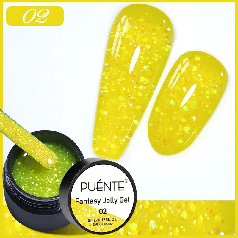 PUENTE 7.5ML Vibrant Blue Cat Eye Gel Nail Polish High Glossy Long-Lasting Soak Off UV Semi-Permanent Nail Art Varnish Manicure