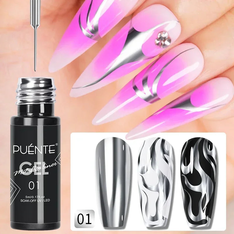 7.5ML Ocean Blue Cat Eye Gel Nail Polish High Glossy Cat Magnetic Nail Gel Soak Off UV Semi-Permanent Nail Art Varnish Manicure