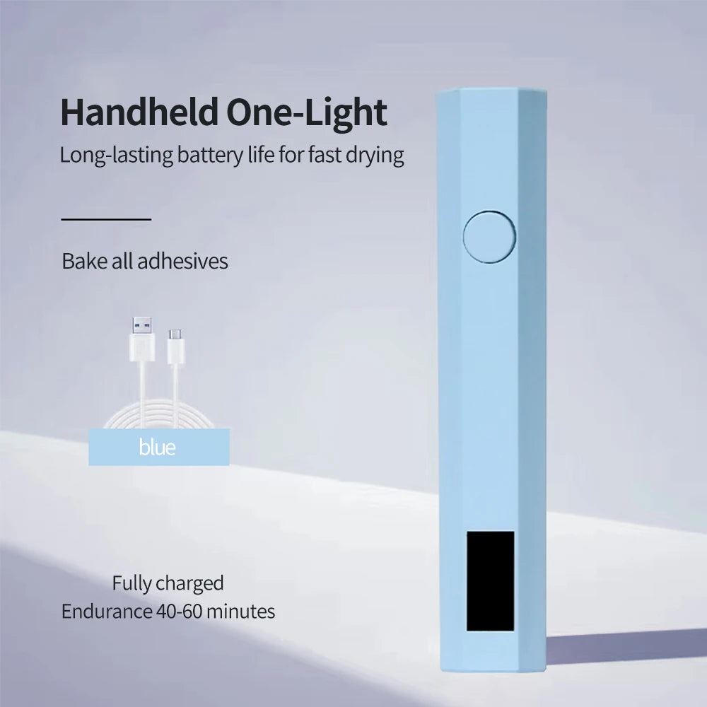 Portable UV/LED Nail Lamp – Quick-Cure Handheld Dryer for Gel Polish