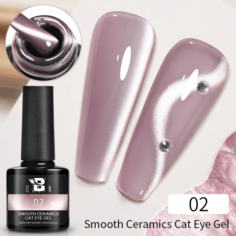 Crimson Velvet Cat Eye Magnetic Gel Nail Polish - 7.5ml