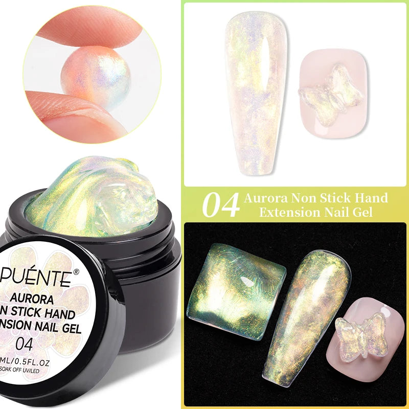 Ultra-Bright Black Cat Eye Magnetic Gel Nail Polish - 7.5ml