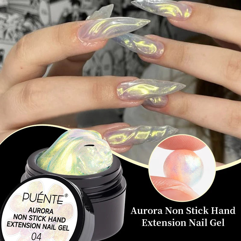 PUENTE 7.5ML Vibrant Blue Cat Eye Gel Nail Polish High Glossy Long-Lasting Soak Off UV Semi-Permanent Nail Art Varnish Manicure