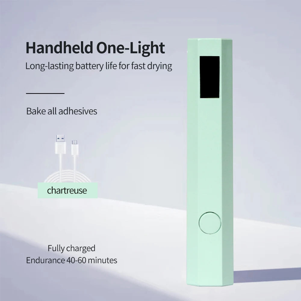 Portable UV/LED Nail Lamp – Quick-Cure Handheld Dryer for Gel Polish